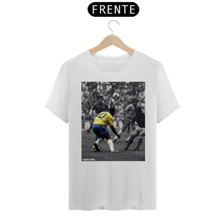 Nome do produto Camiseta Bota pra Dançar - Rei Pelé vs Itália 70