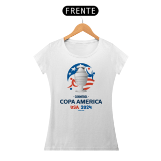 Nome do produto Blusa Baby Long - Copa América 2024