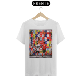 Nome do produto Camiseta 10 x 7 Legacy - Messi e Cristiano Ronaldo