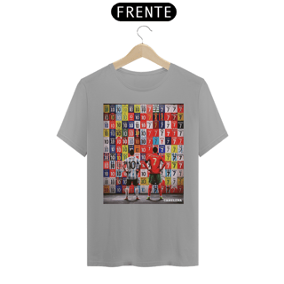 Nome do produto Camiseta 10 x 7 Legacy - Messi e Cristiano Ronaldo