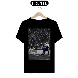 Nome do produto Camiseta Segura o Homem - Messi vs Real Madrid