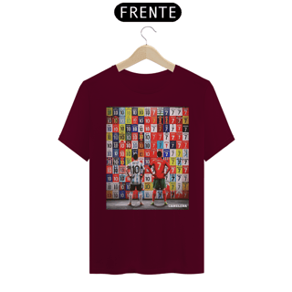 Nome do produto Camiseta 10 x 7 Legacy - Messi e Cristiano Ronaldo