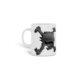 Caneca SKULL CARBON FIBER