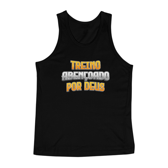 treino abençoado por Deus - Regata