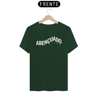 Nome do produto Abençoado - cor branca