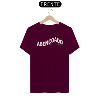 Nome do produto Abençoado - cor branca
