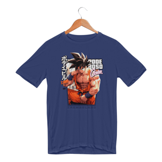 Nome do produto Goku Trembolado - Masc. (Dry Fit)