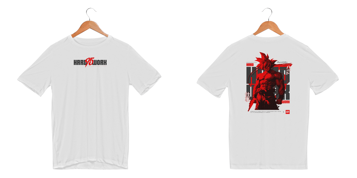 Nome do produto: Hard Work - Masc. (Dry Fit)