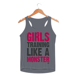 Nome do produto Girls Training Like a Monster - Fem (Dry Fit)