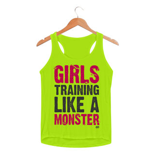 Nome do produto Girls Training Like a Monster - Fem (Dry Fit)