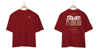 Nome do produto Trust The Process - Oversized