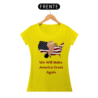 Nome do produto Trump America Great Baby Look