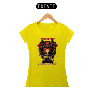 Nome do produto Baby Look Deadpool e Wolverine