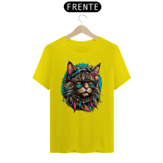 Nome do produto Camiseta Gato aquarela 