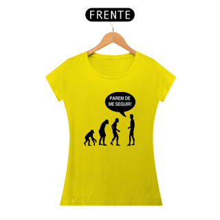 Nome do produto Baby Look meme da evolução da Luna