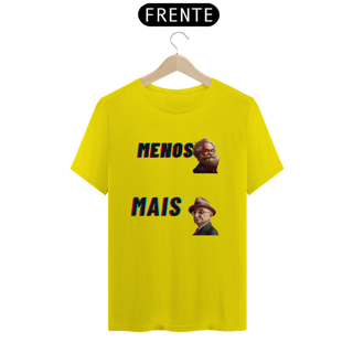 Nome do produto Camiseta Menos Marx da Luna