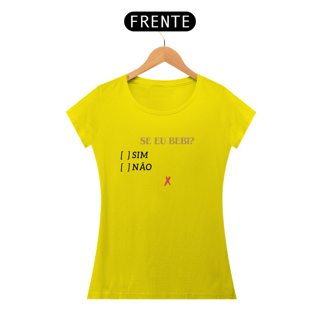 Nome do produto Baby Look Se eu bebi da Luna
