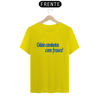 Nome do produto Camiseta Odeio Camisetas 