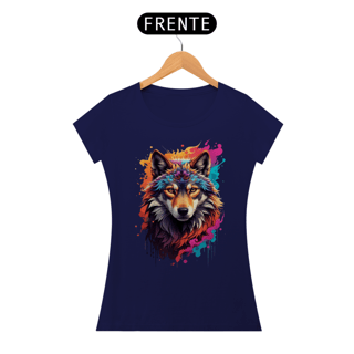 Nome do produto Lobo Aquarela feminina
