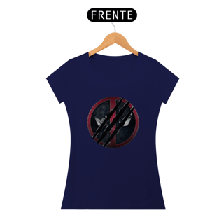 Nome do produto Camiseta Deadpoll e Wolverine feminina