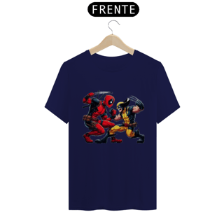 Nome do produto Camiseta Deadpool e Wolverine Comics
