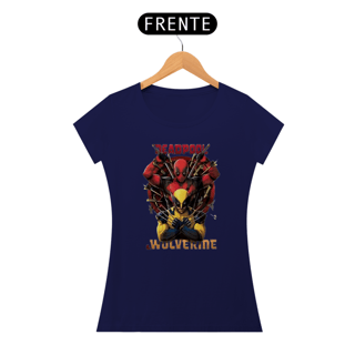 Nome do produto Baby Look Deadpool e Wolverine