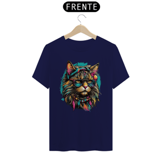 Nome do produto Camiseta Gato aquarela 