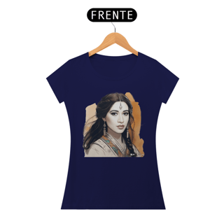 Nome do produto Baby Look Girl aquarela