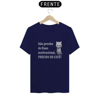 Nome do produto Camiseta Preciso de Café da Luna