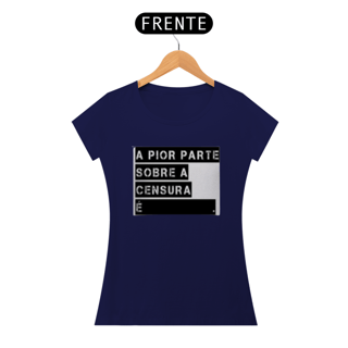 Nome do produto Baby Look Censur@ da Luna