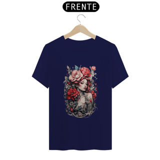 Nome do produto Camiseta Rose Girl Aquarela da luna