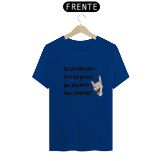 Nome do produto Camiseta Eu Aprendo Com os Erros da Luna