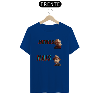 Nome do produto Camiseta Menos Marx da Luna