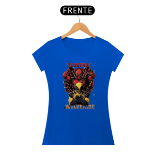 Nome do produto Baby Look Deadpool e Wolverine