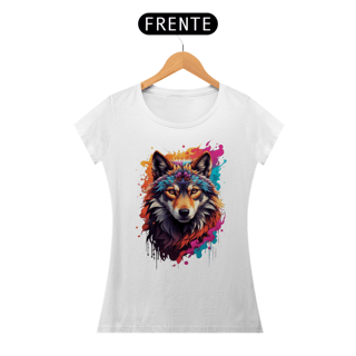 Nome do produto Lobo Aquarela feminina
