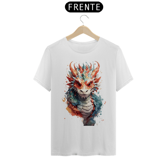 Dragão Aquarela Masculina