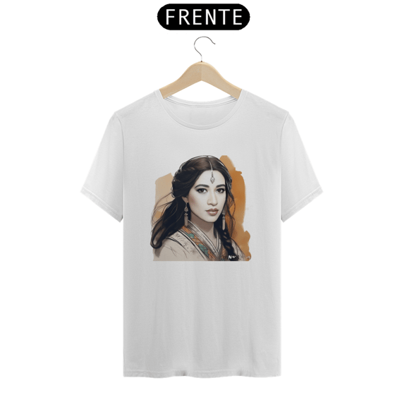 Camiseta Girl Aquarela