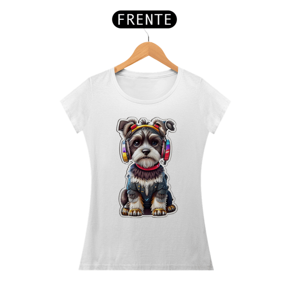 Baby Look Doguinho Hipster da Luna