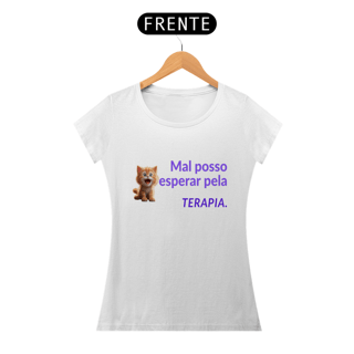 Nome do produto Baby Look Mal posso esperar pela terapia da Luna