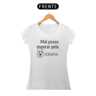 Nome do produto Baby Look mal posso esperar da  Luna