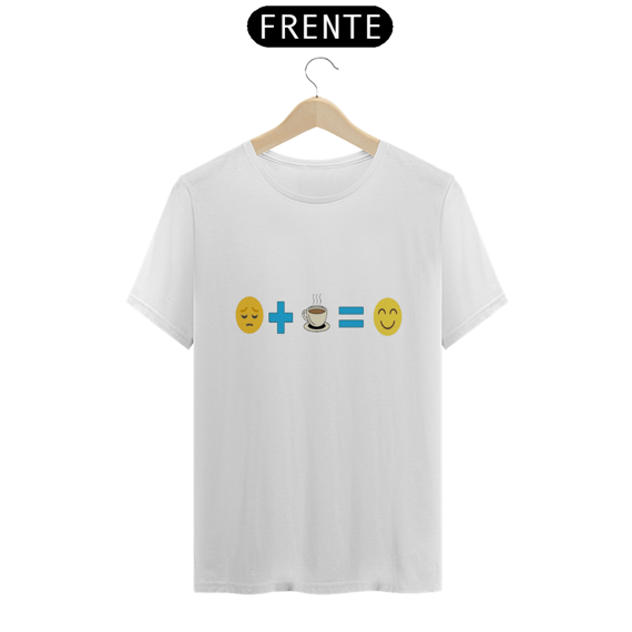 Camiseta Café é Vida da Luna