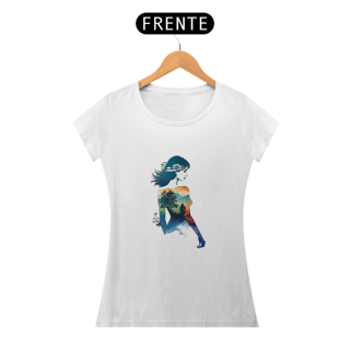 Nome do produto Baby Look Aquarela da Luna