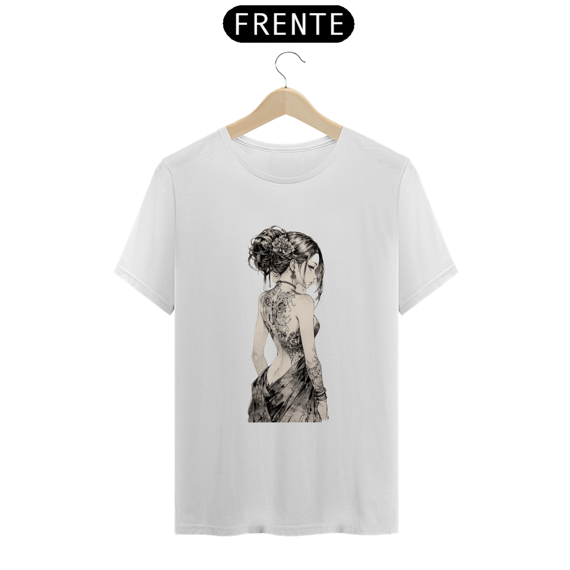 Camiseta Tattoo Girl da Luna