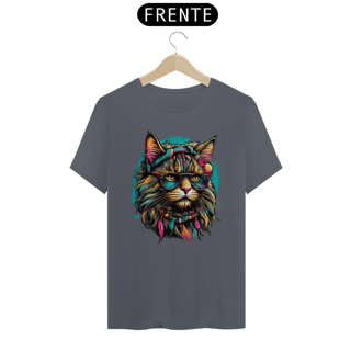 Nome do produto Camiseta Gato aquarela 