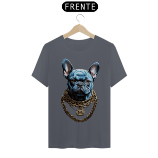 Nome do produto Camiseta Buldogue Mafioso Aquarela