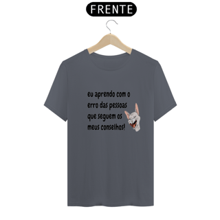 Nome do produto Camiseta Eu Aprendo Com os Erros da Luna