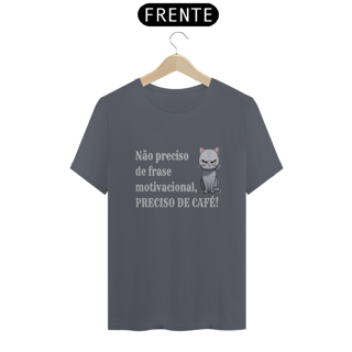 Nome do produto Camiseta Preciso de Café da Luna