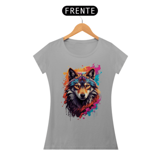 Nome do produto Lobo Aquarela feminina