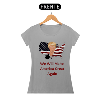 Nome do produto Trump America Great Baby Look