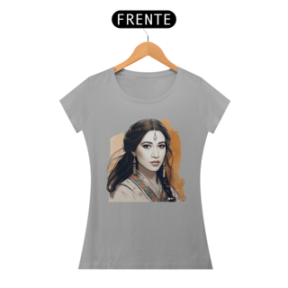 Nome do produto Baby Look Girl aquarela